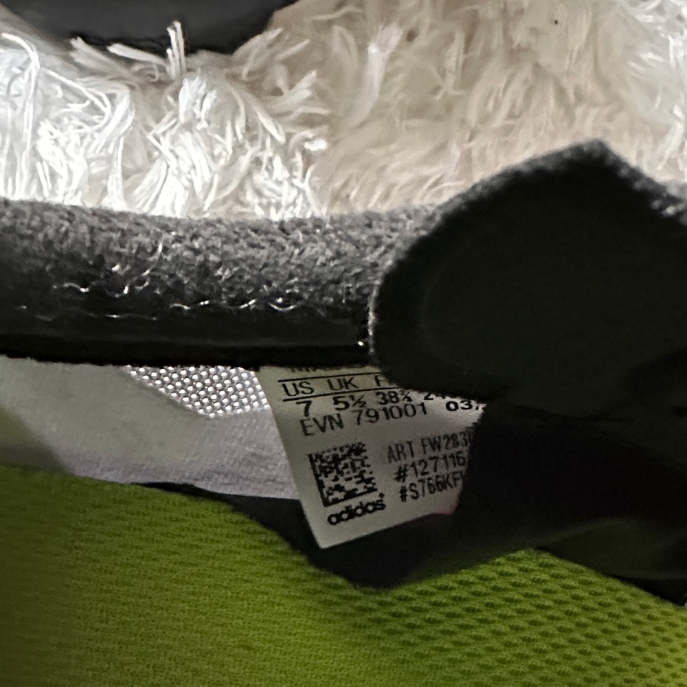 adidas White and Black Athletic Shoes - Picture 5 of 7